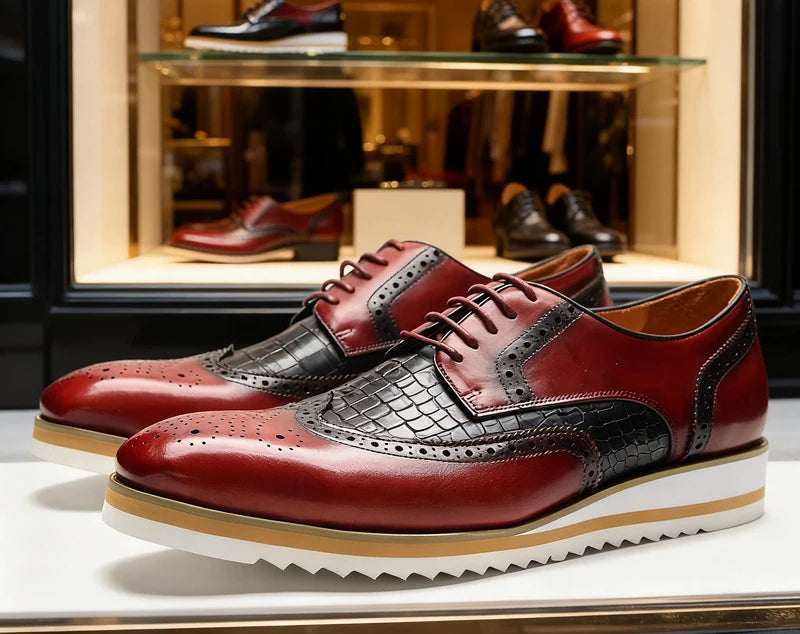 Chaussures Cuir Suède Homme Oxford Fait Main – CLEVI Paris