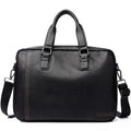 Porte-Documents Homme Cuir Vache Véritable Rayé 14” 39x27cm – CLEVI Paris