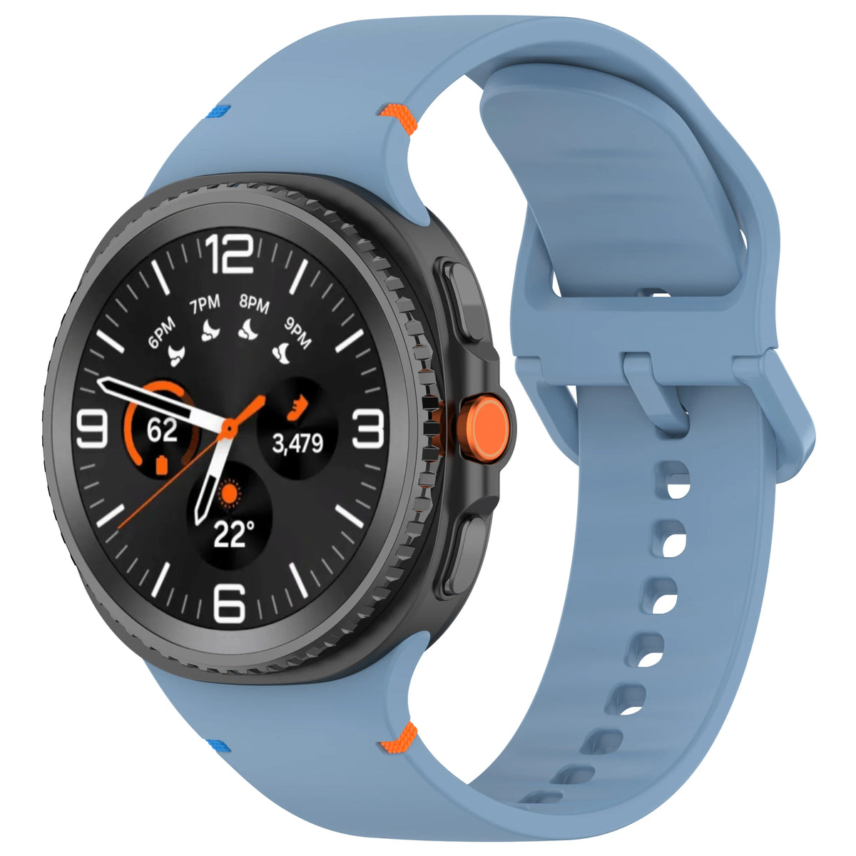 Bracelet silicone compatible Galaxy Watch 8 – CLEVI Paris