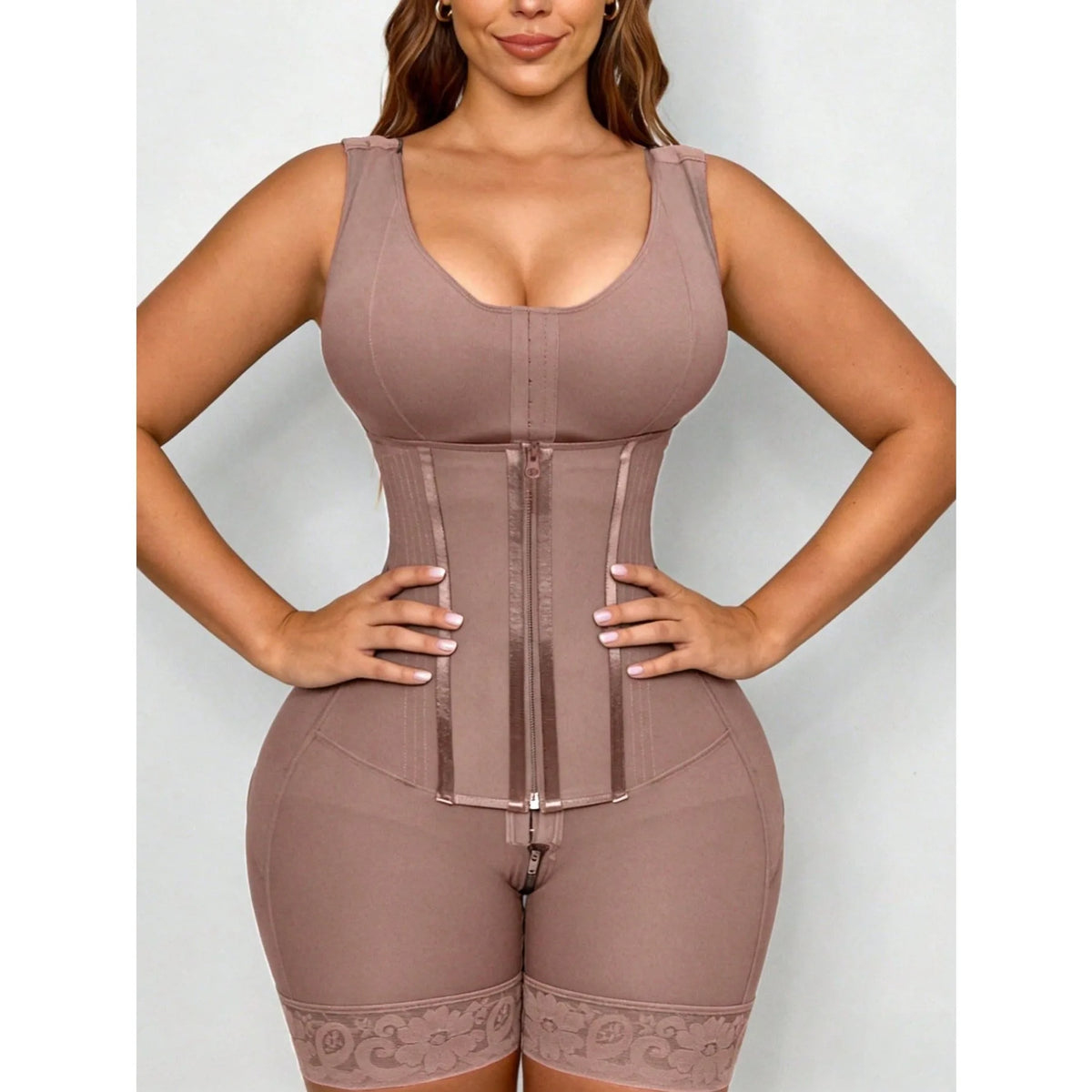 Combinaison Gainante Colombienne Faja Femme Ventre Plat Remonte-Fesses Cuisses Affinées – CLEVI Paris