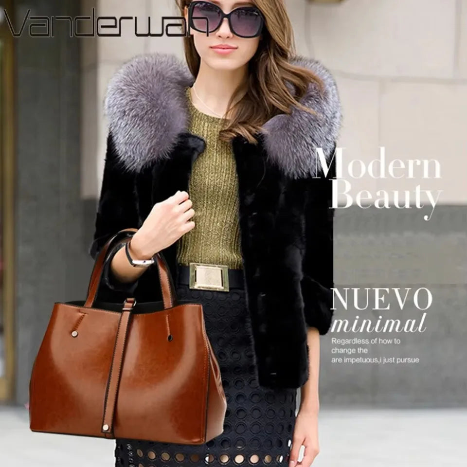 Sac bandoulière femme verni Vanderwah – CLEVI Paris