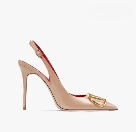Escarpins à bride arrière et talon fin – CLEVI Paris