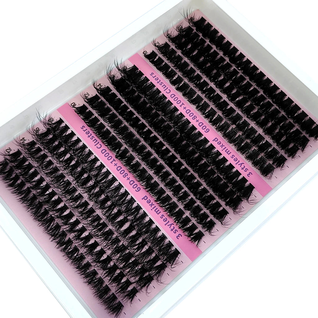 Cils en grappes DIY HBZGTLAD – CLEVI Paris
