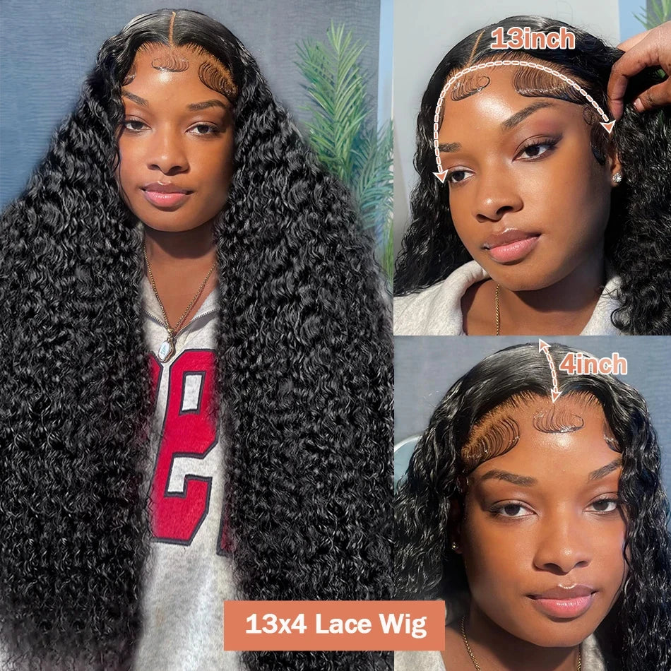 Perruque Deep Wave Cheveux Humains HD Lace 13x6 – CLEVI Paris