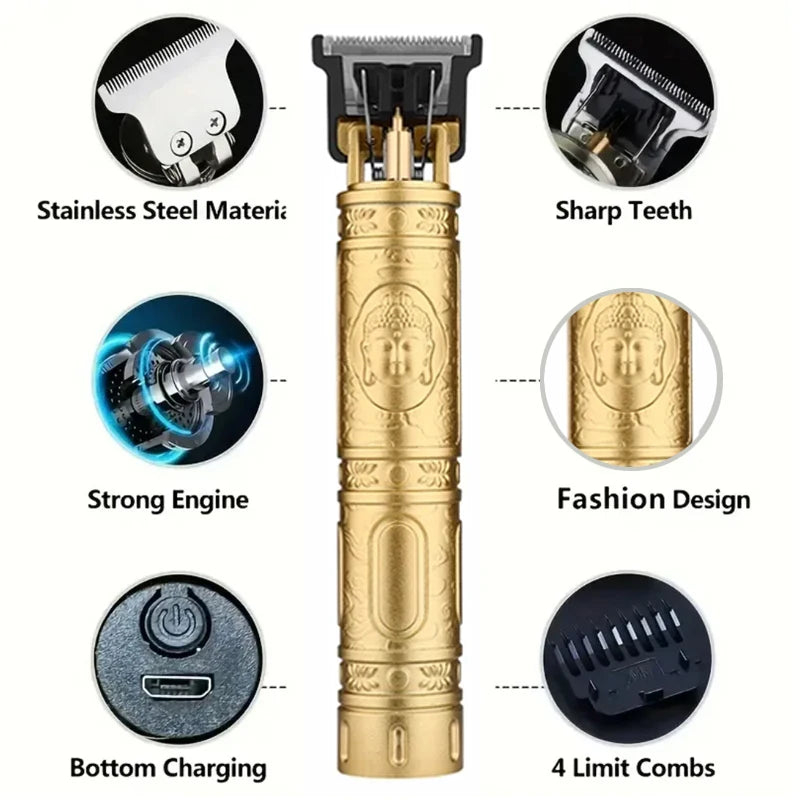 Tondeuse de précision rechargeable – CLEVI Paris