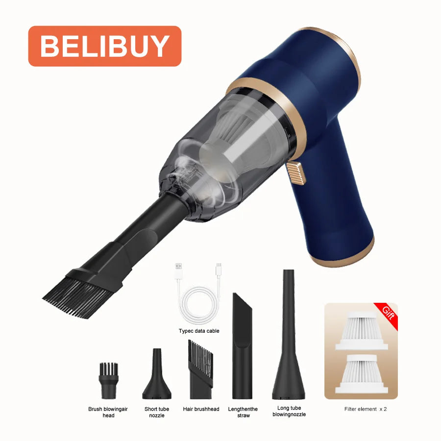 Aspirateur à main sans fil pour voiture – CLEVI Paris
