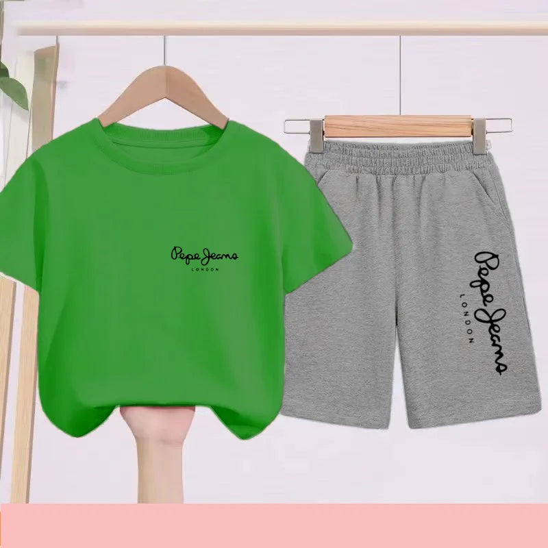 Ensemble enfant haut et short sportswear – CLEVI Paris