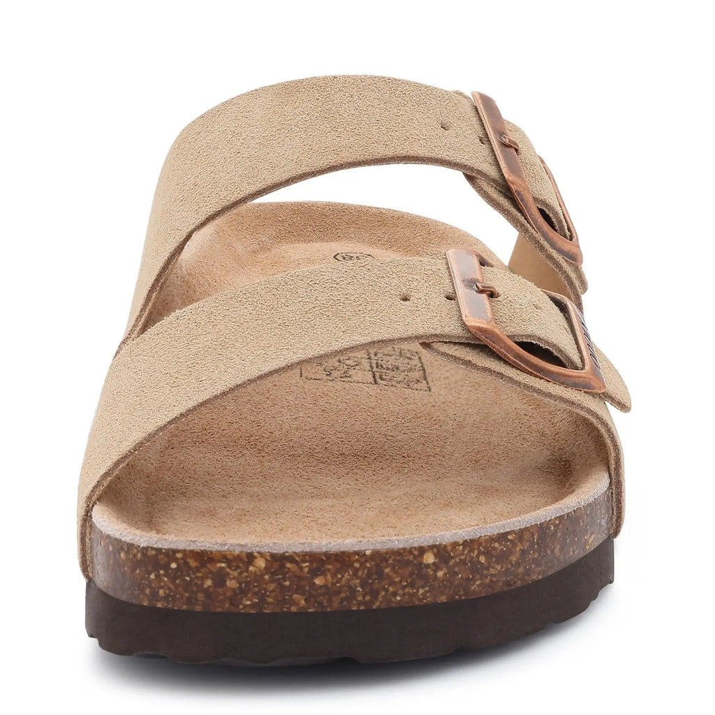 Sandales femme Evshine à double boucle – CLEVI Paris