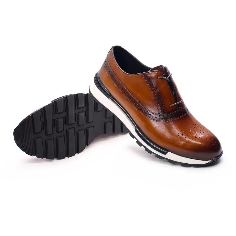 Sneakers homme en cuir de vache – CLEVI Paris