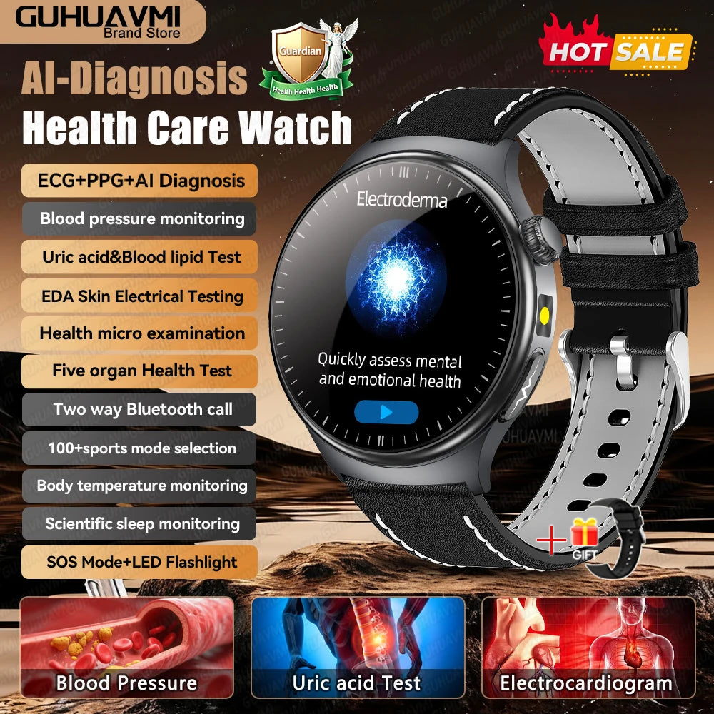 Montre GUHUAVMI ET475 AMOLED Bluetooth – CLEVI Paris