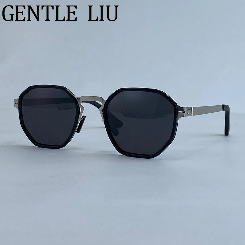 Lunettes de soleil homme steampunk métal – CLEVI Paris