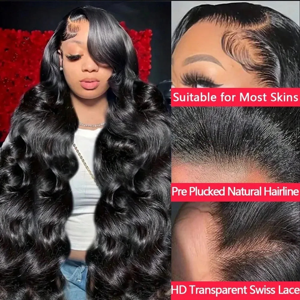 Perruque Body Wave Cheveux Humains HD Lace Front 13x4 – CLEVI Paris
