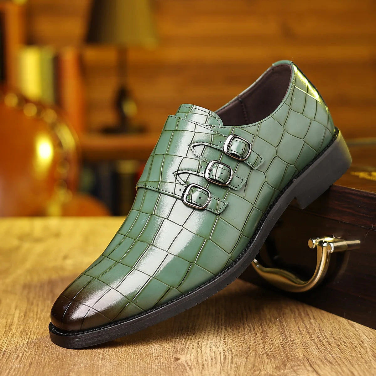 Chaussures homme en cuir fendu à enfiler – CLEVI Paris