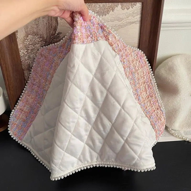 Ensemble fille manteau à carreaux et jupe – CLEVI Paris