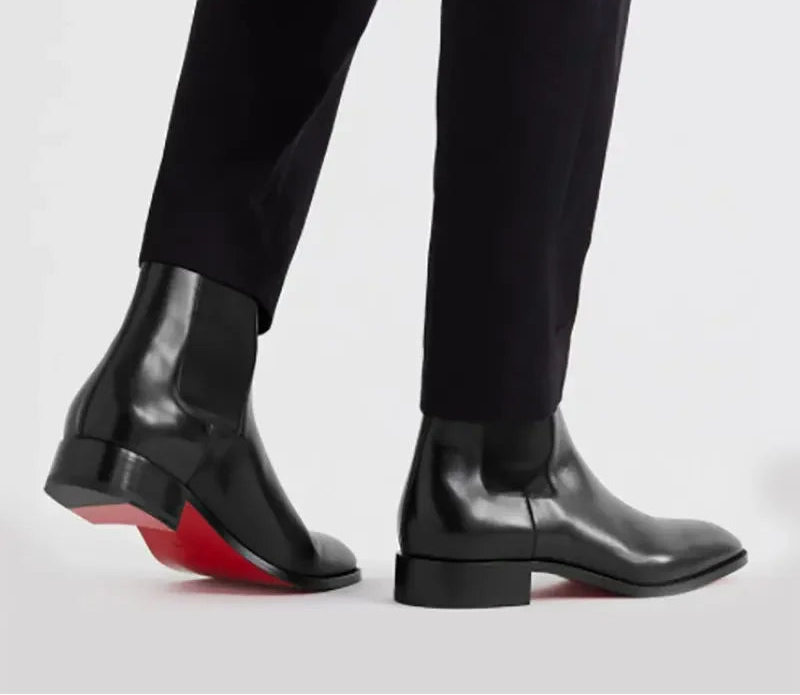 Bottines Chelsea homme à bande élastique – CLEVI Paris